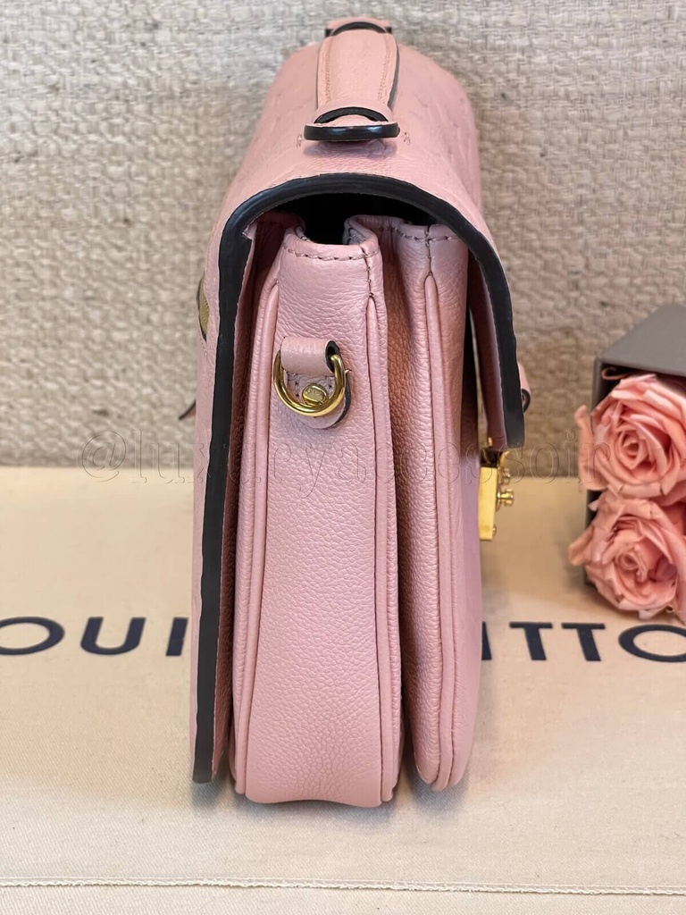 Louis Vuitton Félicie Pochette Monogram Empreinte Rose Poudre in