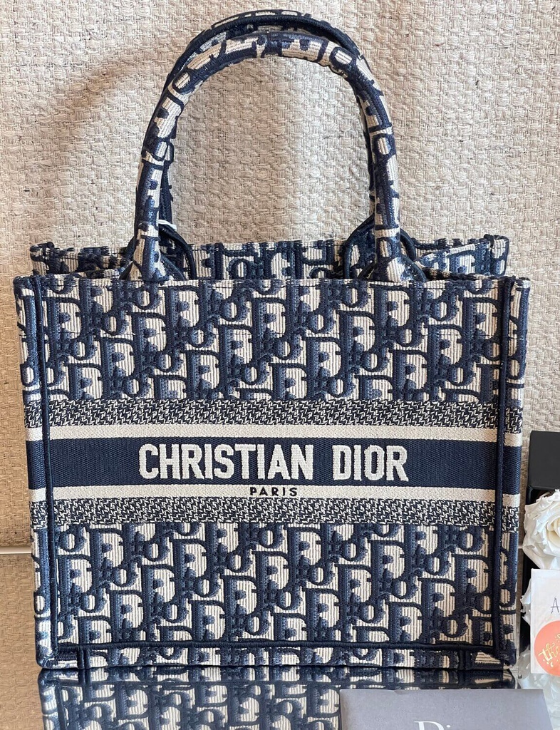 DIOR Book Tote Oblique Small