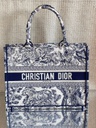 DIOR Book Tote Toile de Jouy Embroidery Medium