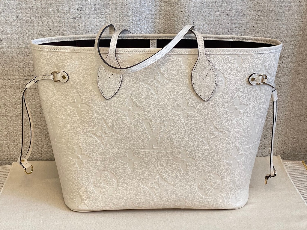 Neverfull MM Empreinte creme