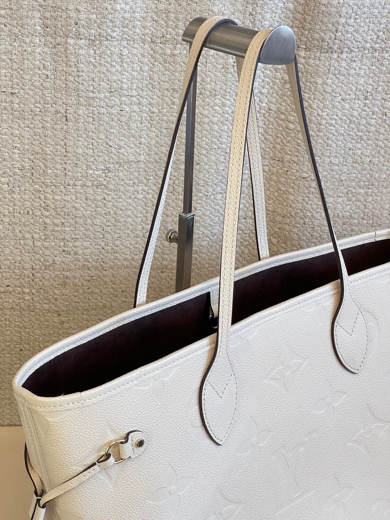 Neverfull MM Empreinte creme