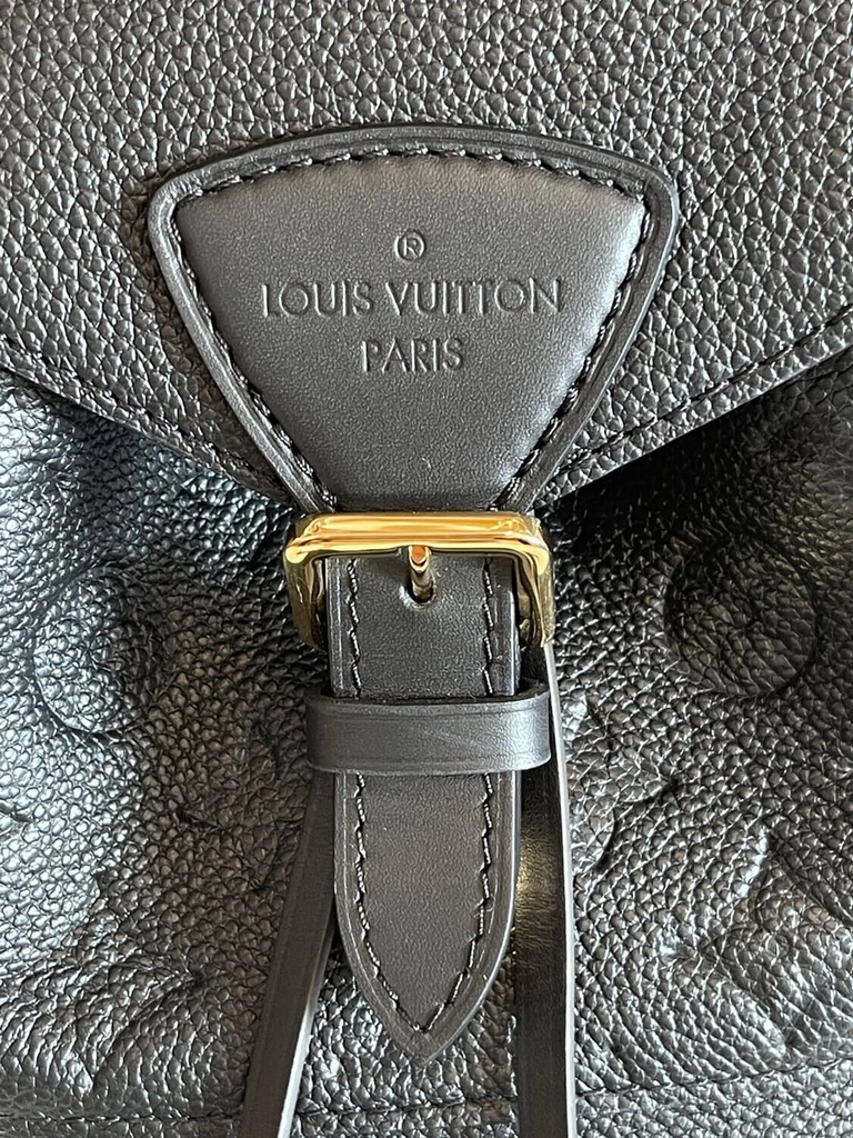 100% Original Louis Vuitton Montsouris Rucksack schwarz Preloved