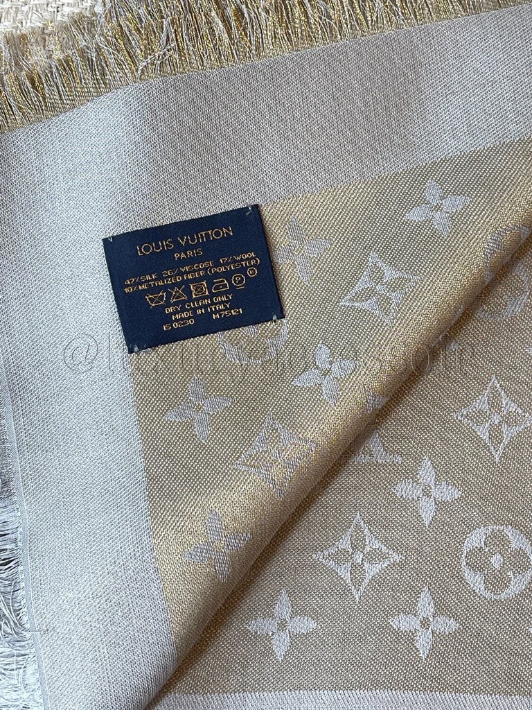 louis vuitton seidentuch monogram