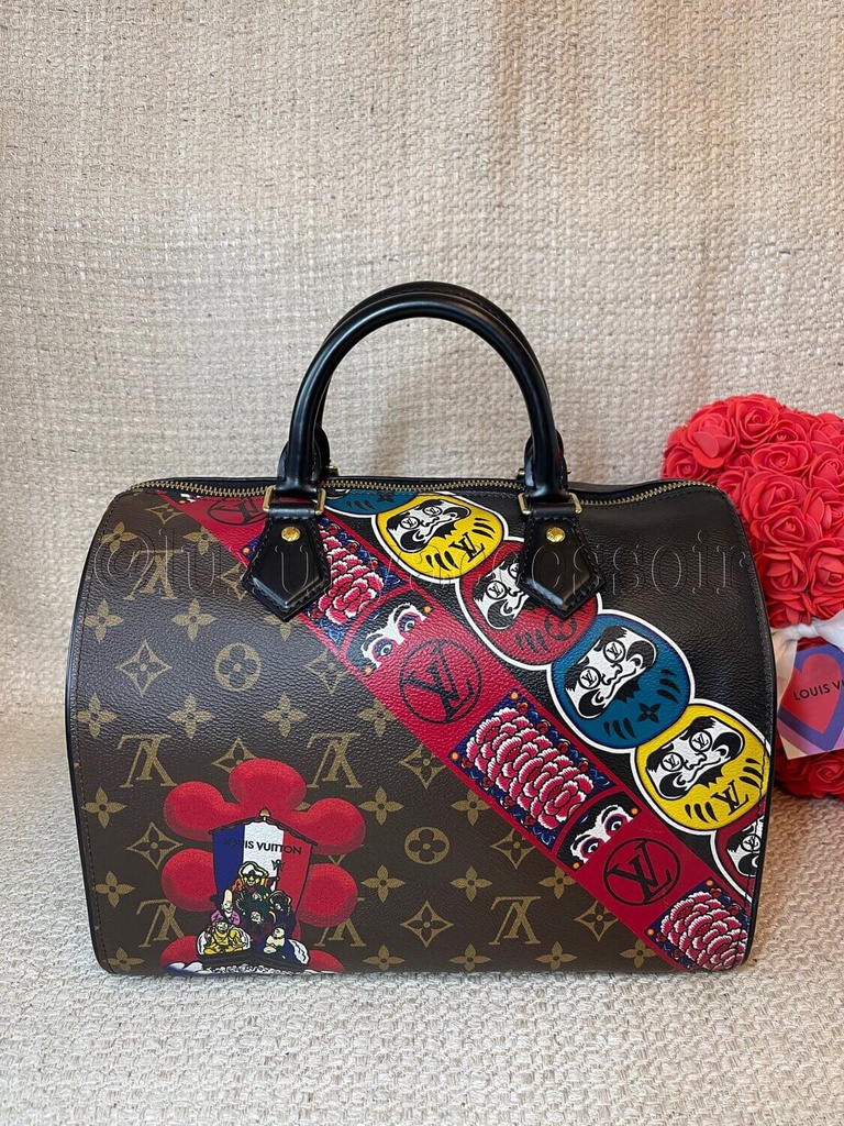 100% Original Louis Vuitton Speedy 30 Kabuki Preloved Designer