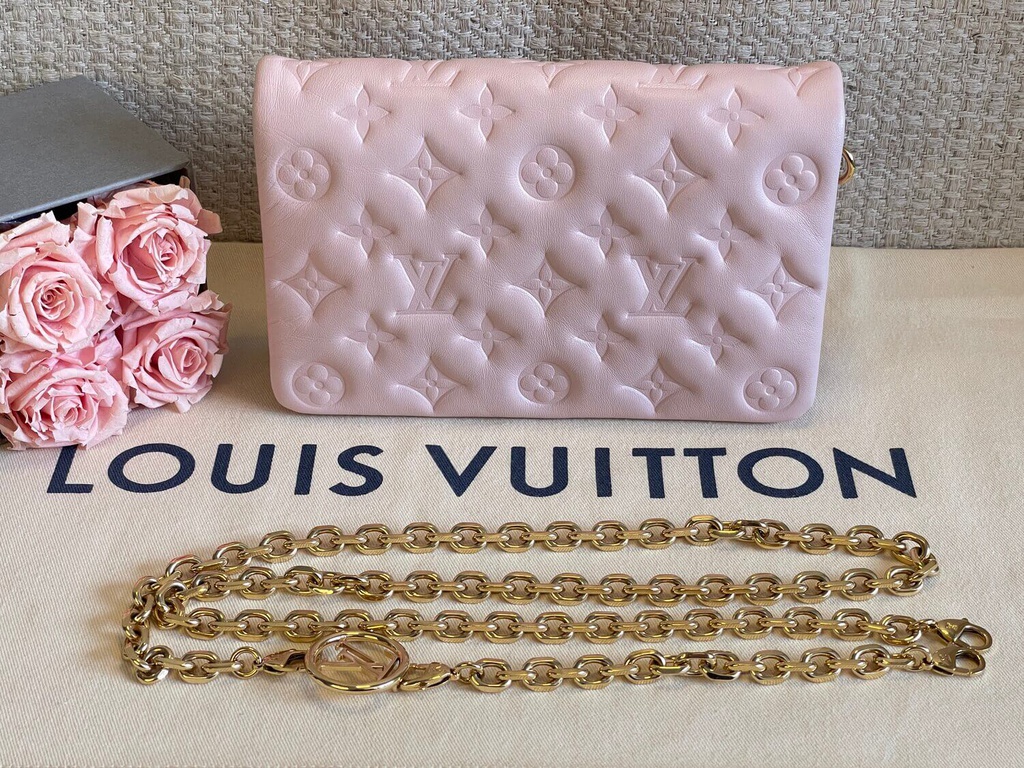 Pochette Coussin Rose