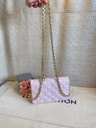 Pochette Coussin Rose