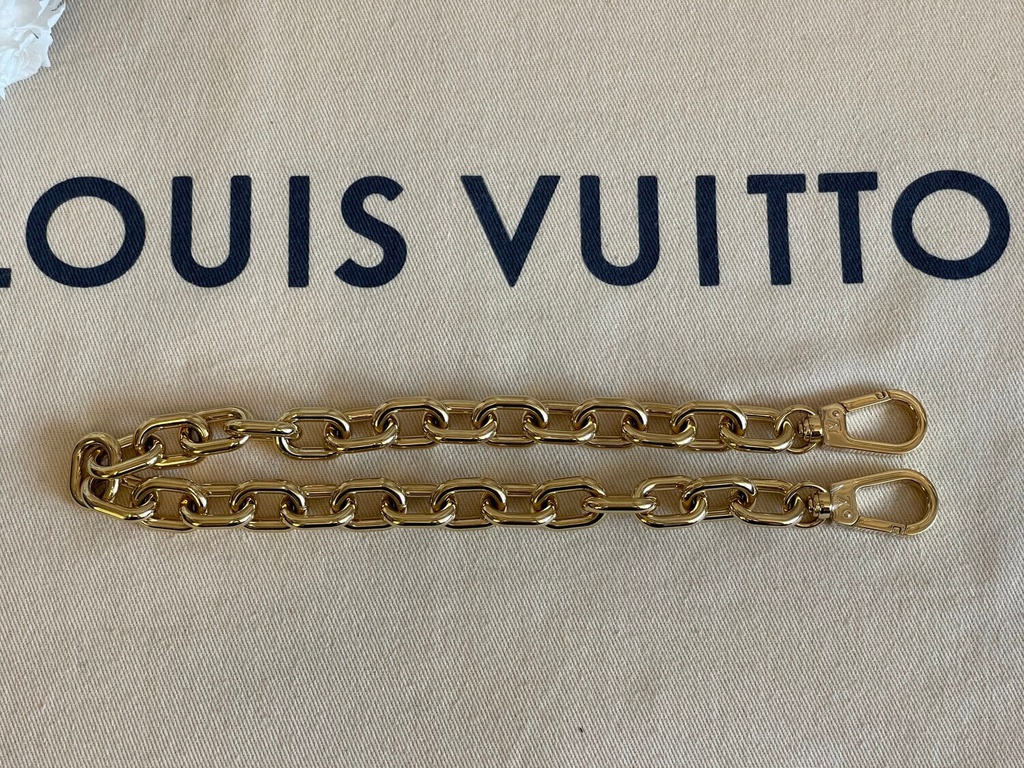 Louis Vuitton Wallet on Strap Bubblegram Leather Blue 2267239