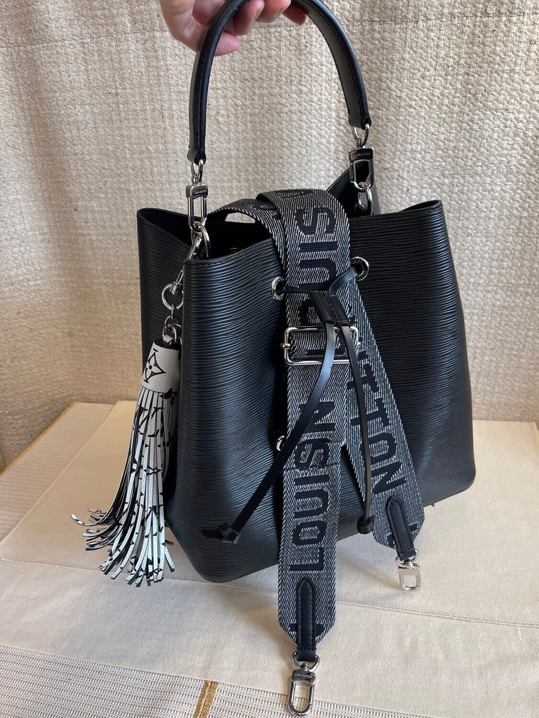 Taschenschmuck Tassel Giant black&amp;white