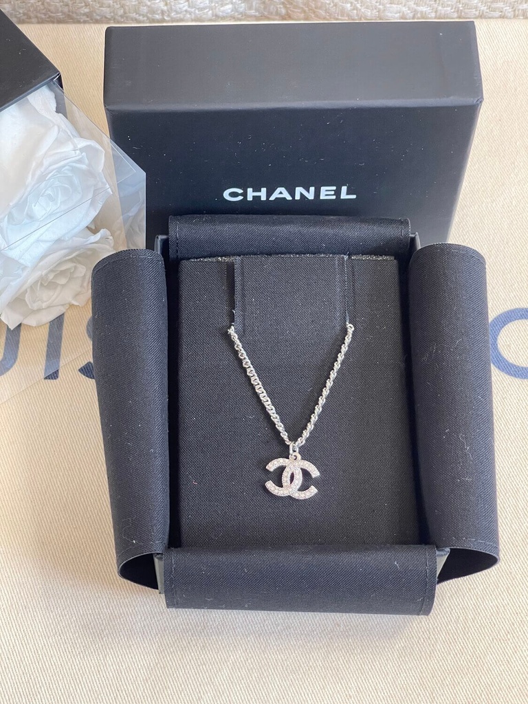 Chanel Necklace Halskette silber