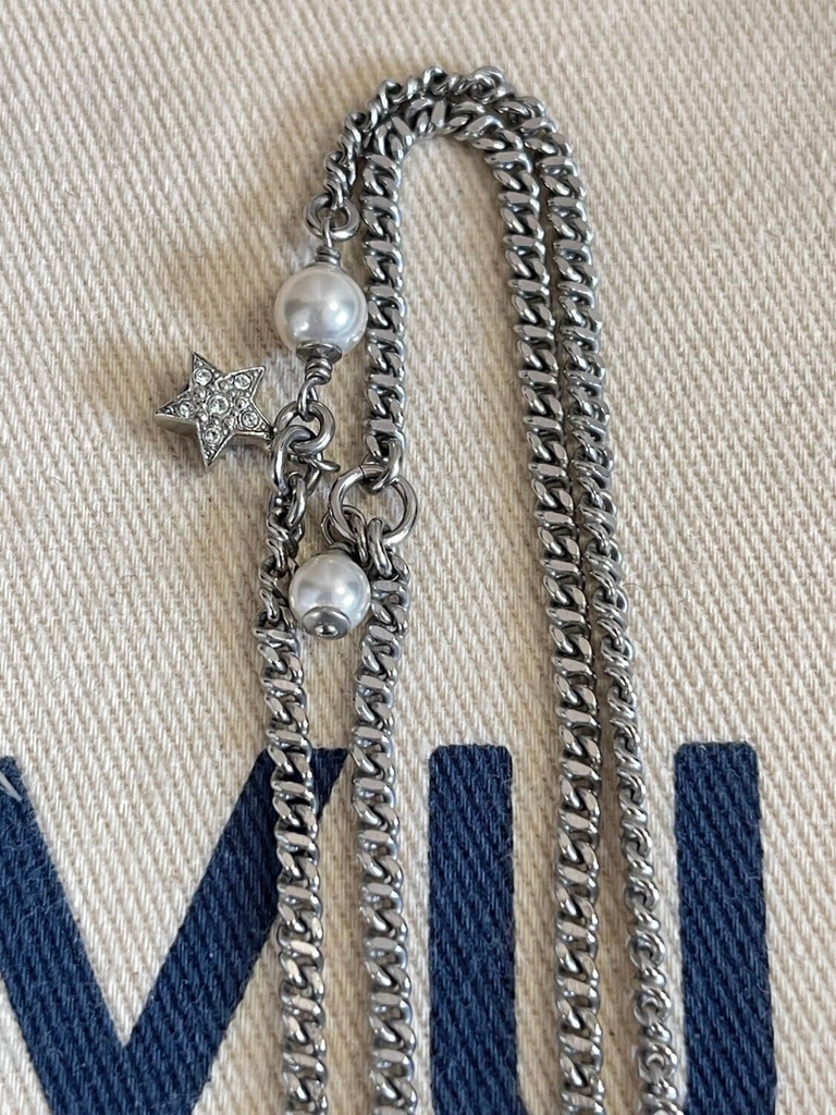 Chanel Necklace Halskette silber