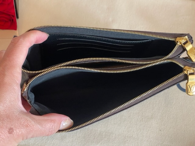 Double Zip Pochette Reverse