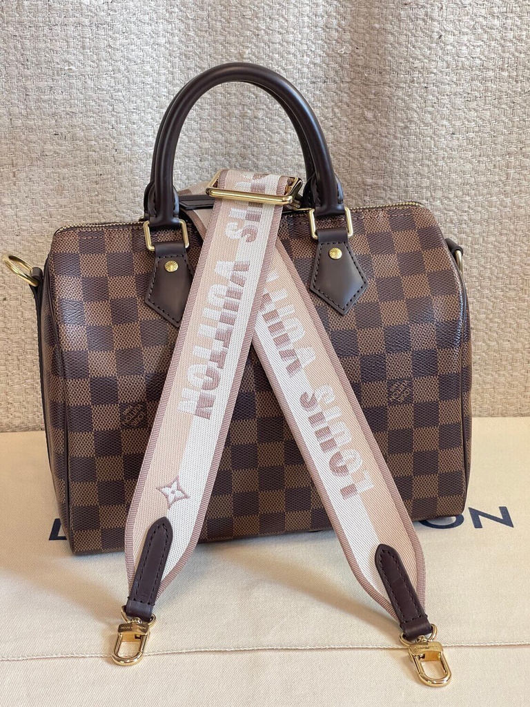 Bandouliere Gurt beige Damier Ebene