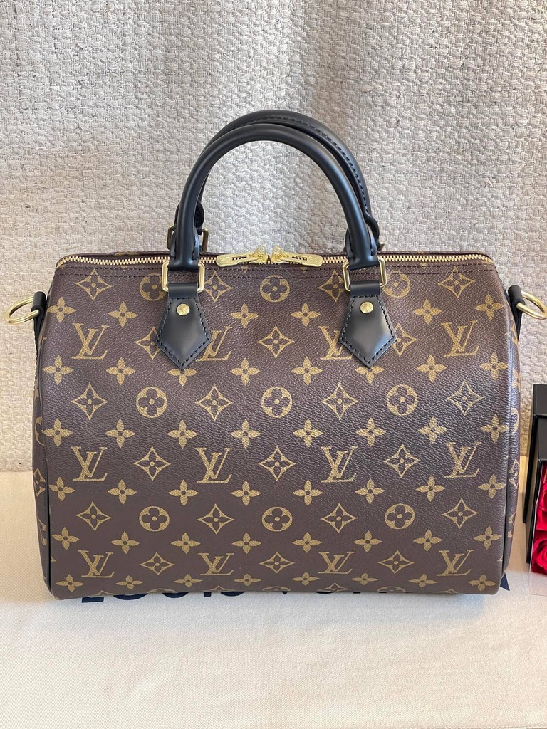 Speedy 30 Bandouliere Monogram World Tour