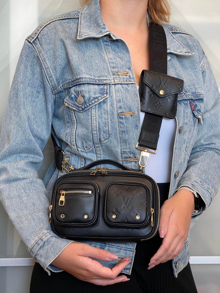 Utility Crossbody Leder