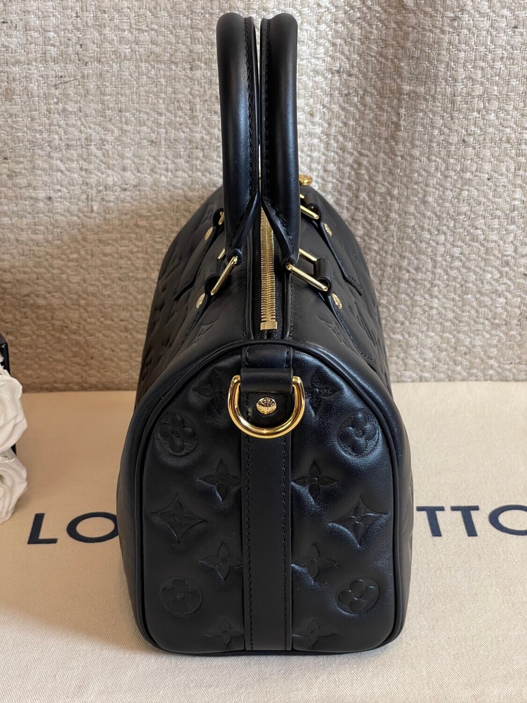 Speedy 22B Lammleder schwarz
