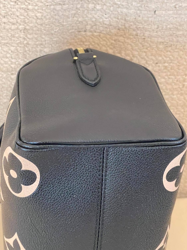 100% Original Louis Vuitton Speedy 25 Bandouliere bicolor M58947 