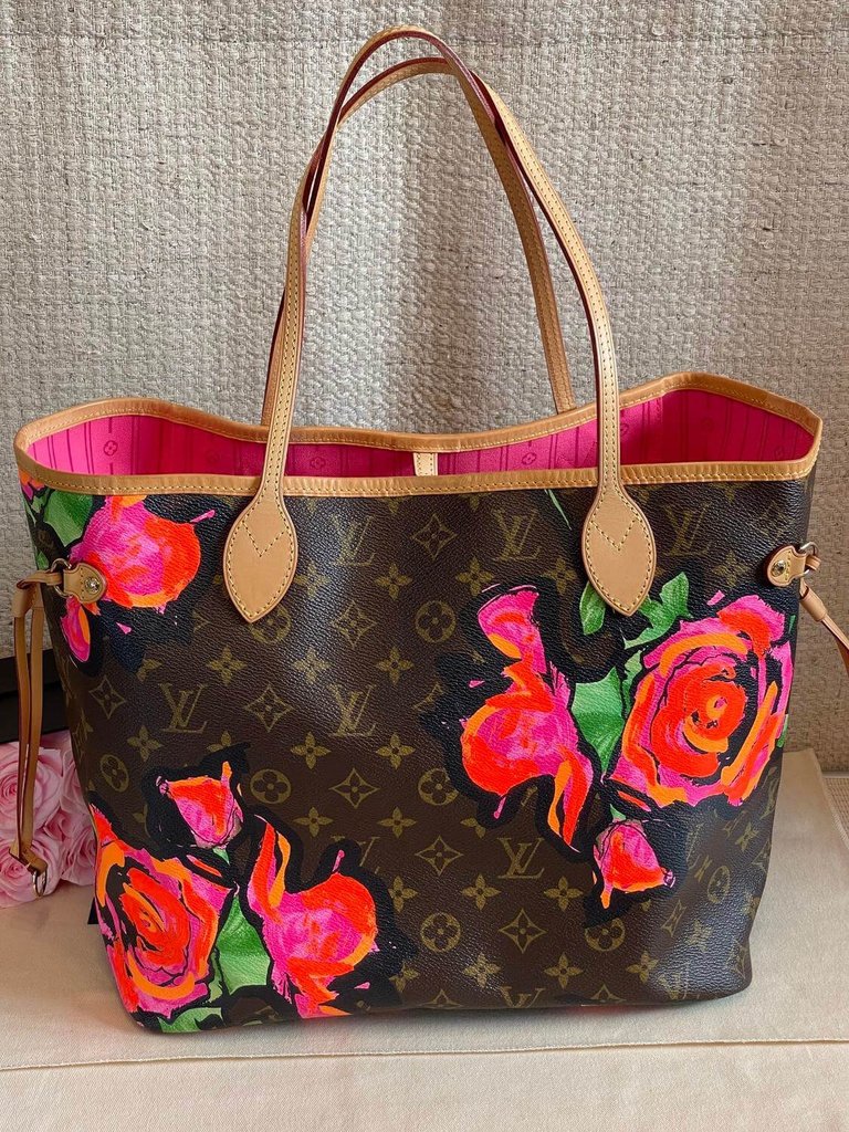 Neverfull MM Monogram Ltd Ed. ROSES