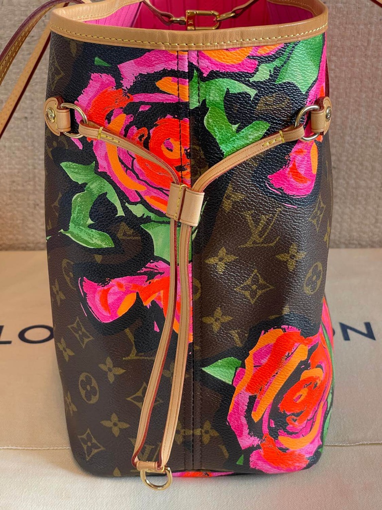 Neverfull MM Monogram Ltd Ed. ROSES