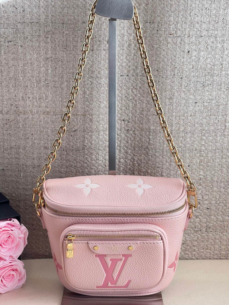 Mini Bumbag Empreinte Degrade Rose