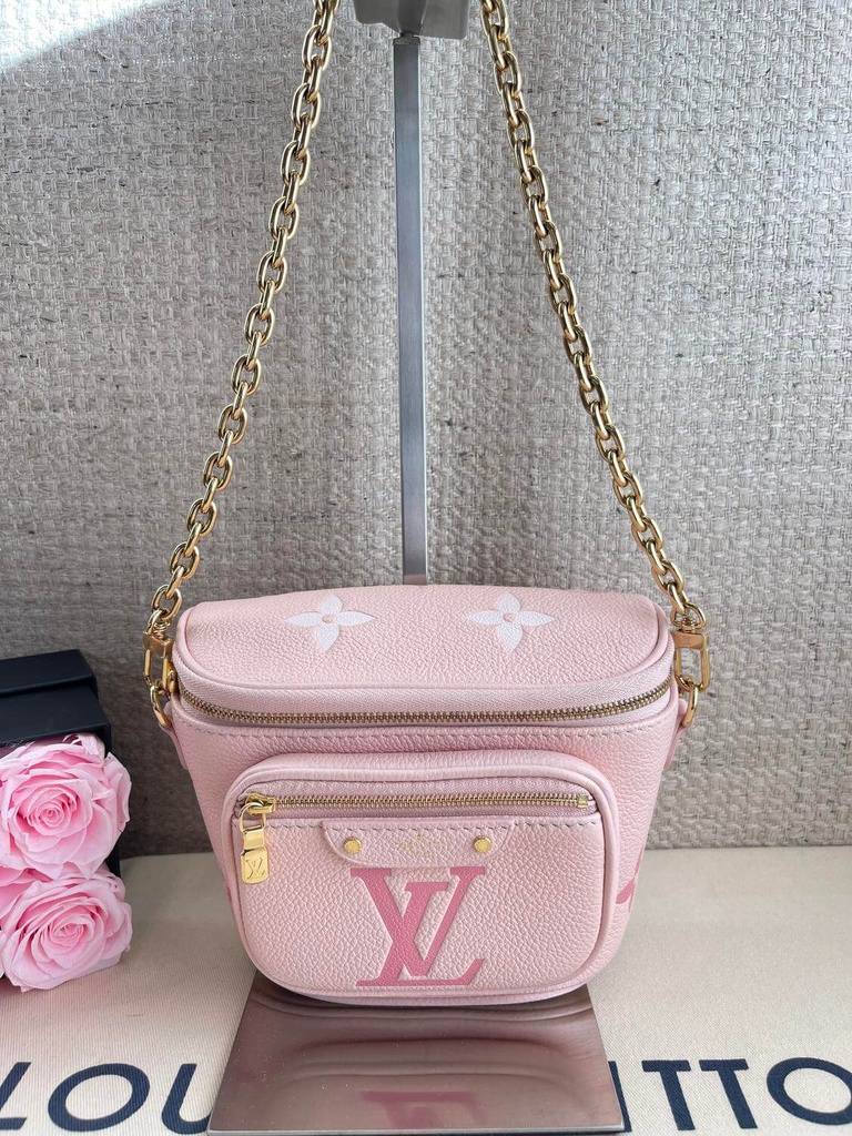 Mini Bumbag Empreinte Degrade Rose