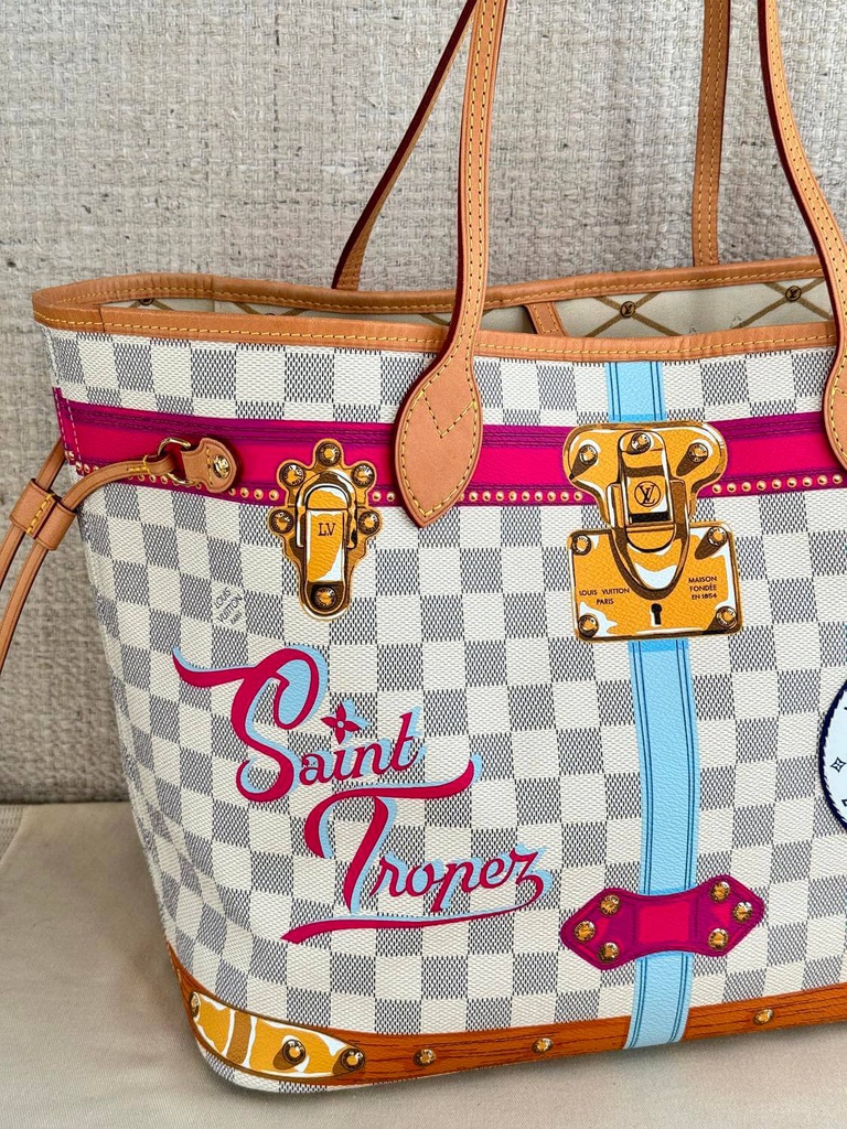 Neverfull MM Ltd Ed. Summer Trunks St Tropez