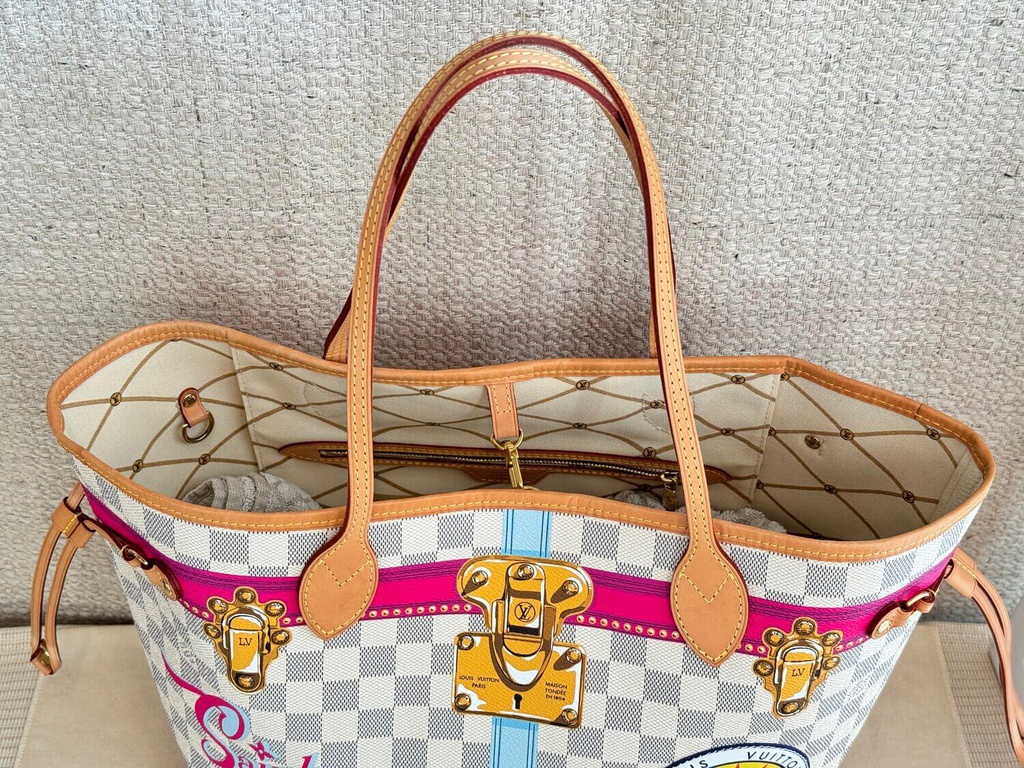 Neverfull MM Ltd Ed. Summer Trunks St Tropez