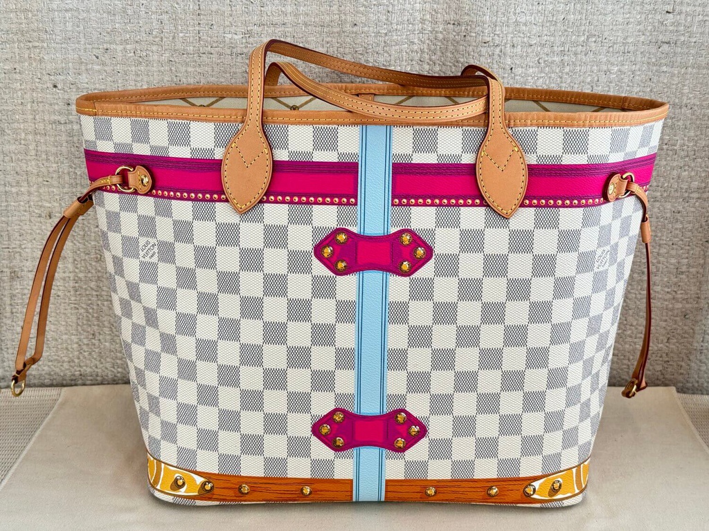 Neverfull MM Ltd Ed. Summer Trunks St Tropez