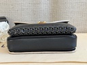 Pochette Metis braided schwarz