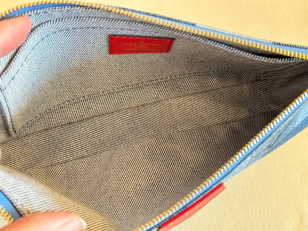 Multi Pochette Accessoires Denim