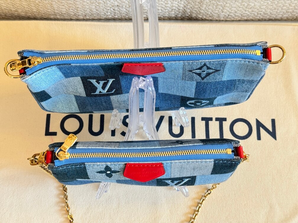 Multi Pochette Accessoires Denim