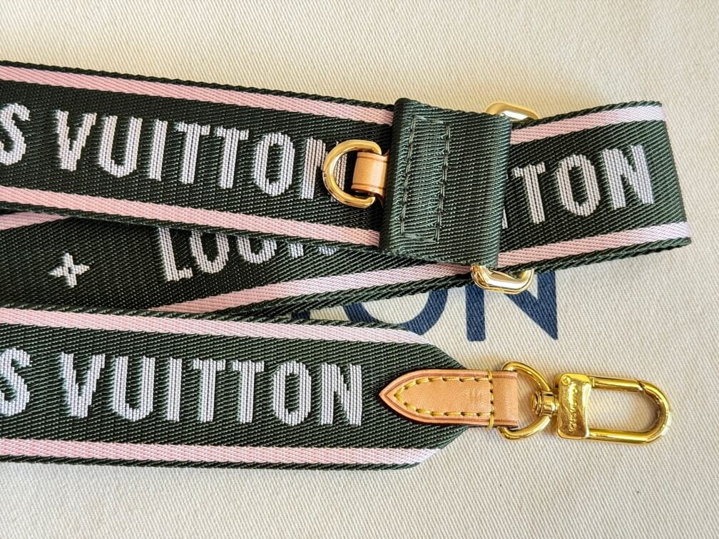 Bandouliere Gurt khaki &amp; rose