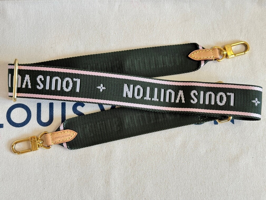 Bandouliere Gurt khaki &amp; rose