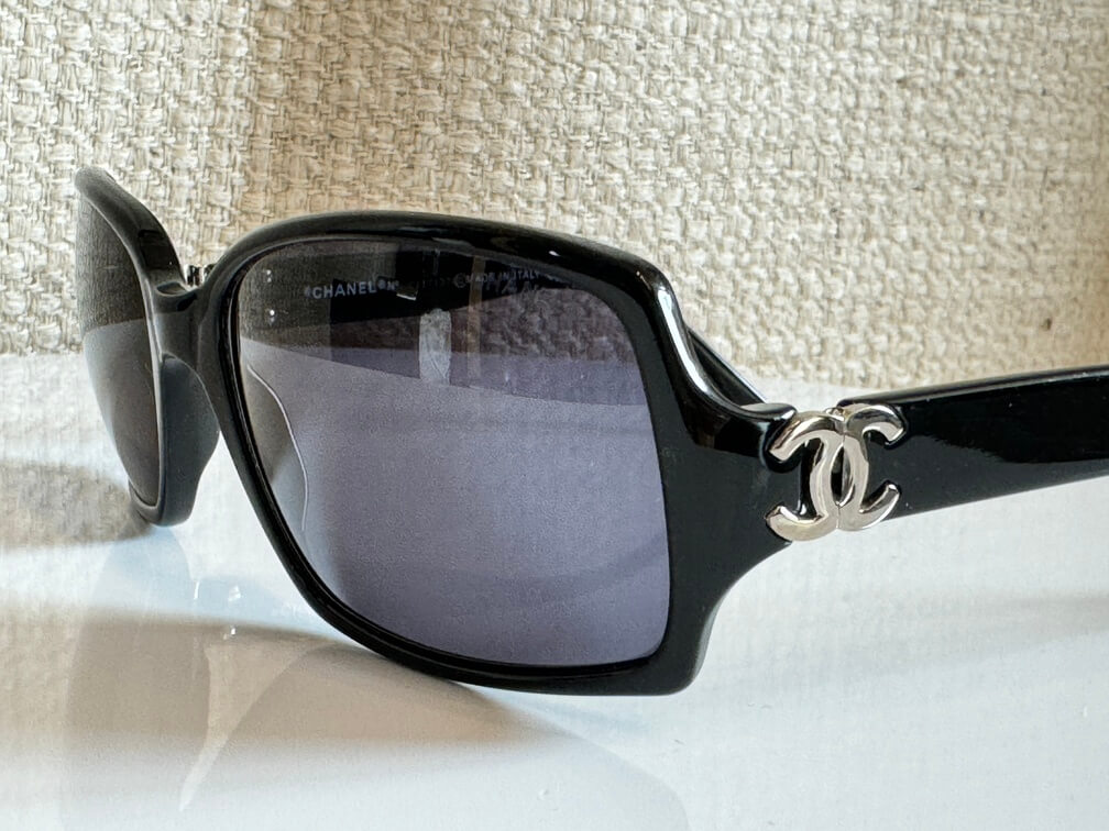 Chanel Sonnenbrille schwarz