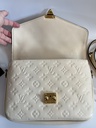 Pochette Metis Empreinte creme