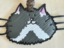 Bagcharm Catogram CAT face