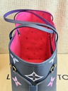 Neverfull MM Spring in the City Midnight fuchsia