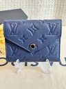 Victorine Börse Empreinte navy