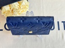 Victorine Börse Empreinte navy