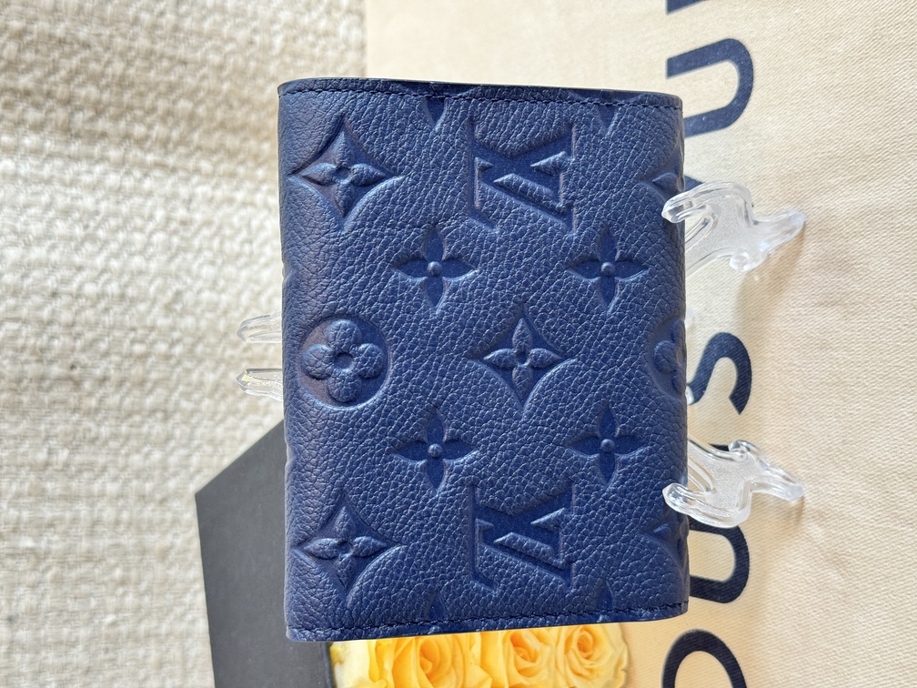 Victorine Börse Empreinte navy