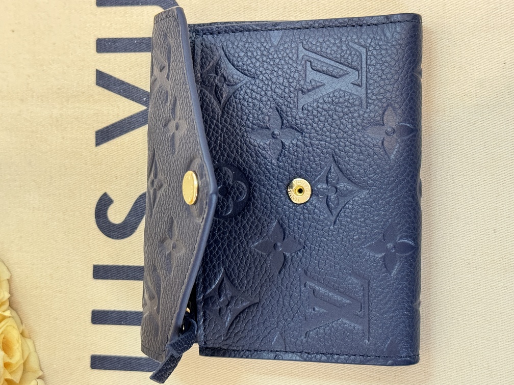 Victorine Börse Empreinte navy