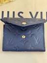 Victorine Börse Empreinte navy