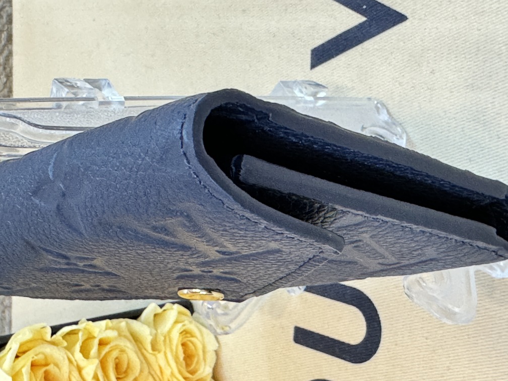 Victorine Börse Empreinte navy