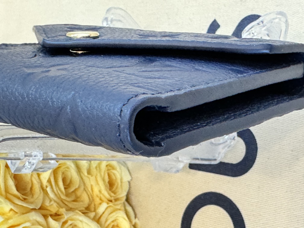 Victorine Börse Empreinte navy