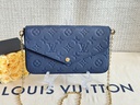 Felicie Pochette Empreinte Navy