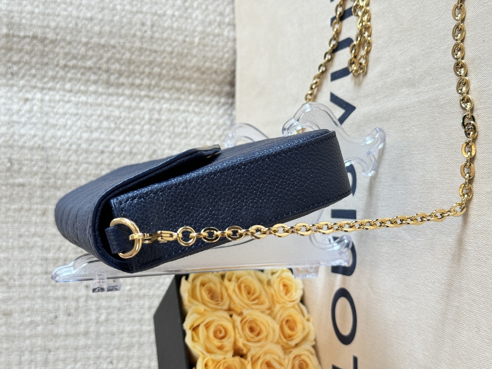 Felicie Pochette Empreinte Navy
