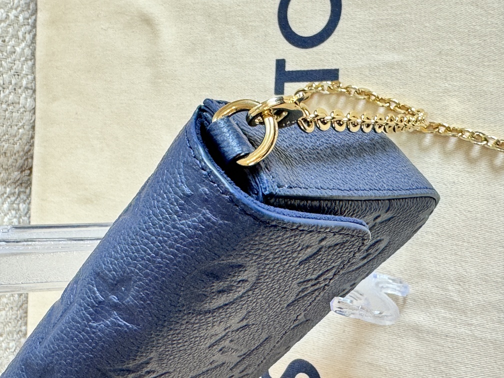 Felicie Pochette Empreinte Navy