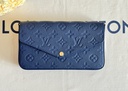 Felicie Pochette Empreinte Navy