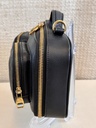 Utility Crossbody Leder schwarz