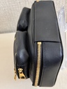 Utility Crossbody Leder schwarz