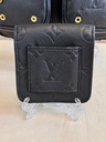 Utility Crossbody Leder schwarz
